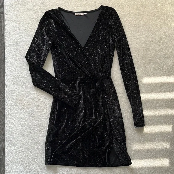 dress retro warehouse rainbow wrap dress